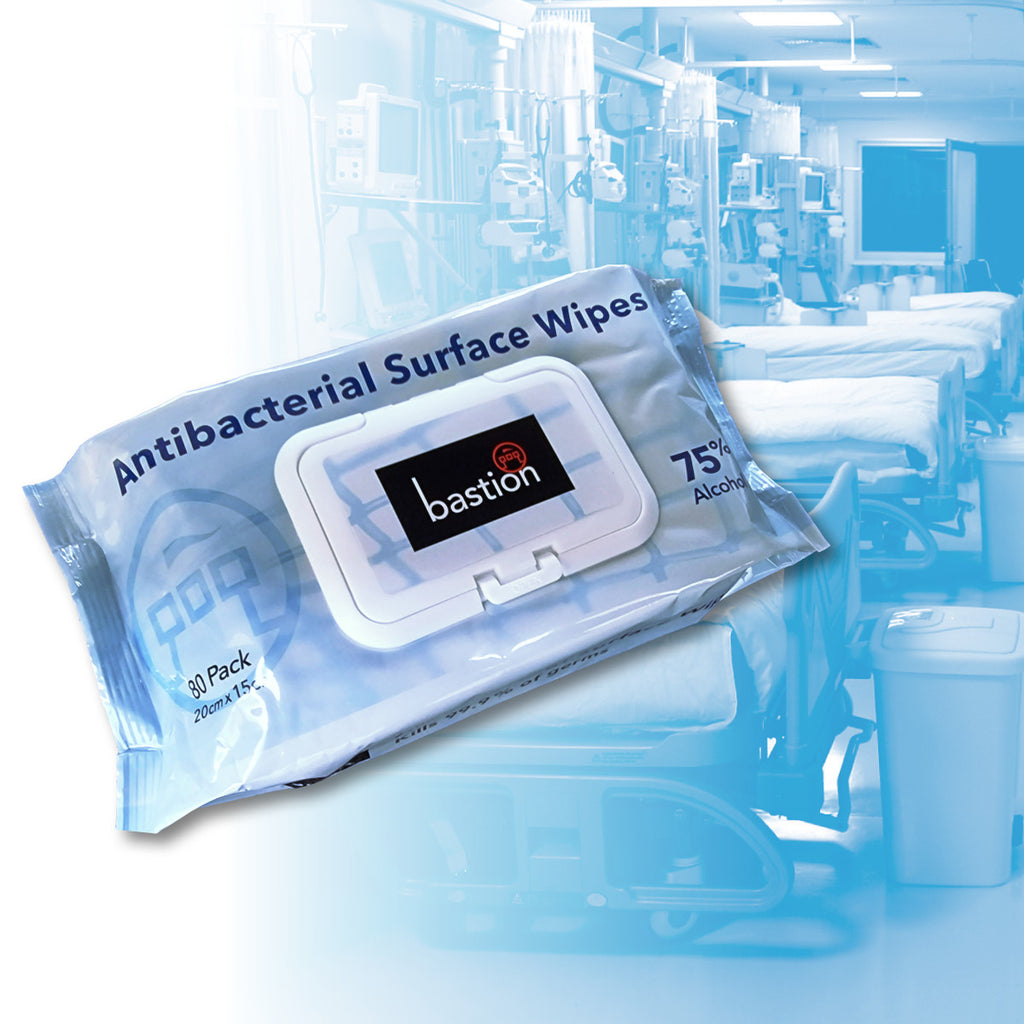 Bastion Antibacterial Surface Wipes