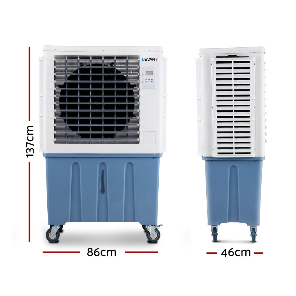 Devanti 120L Evaporative Air Cooler Commercial Water Cooler Fan Industrial
