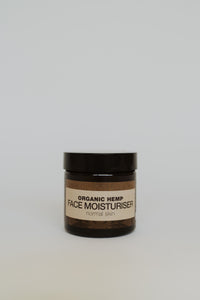 Organic Hemp Facial Moisturiser (normal skin) - 60g