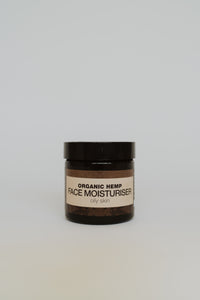 Organic Hemp Facial Moisturiser (oily skin) - 60g
