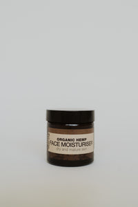 Organic Hemp Facial Moisturiser (dry/mature skin) - 60g
