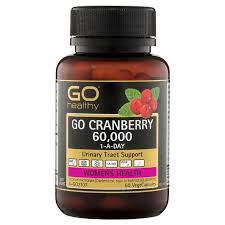 GO Healthy Cranberry 60,000+ 60 VegeCaps