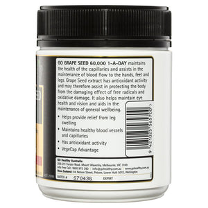 GO Healthy Grape Seed 60,000mg 300 VegeCaps
