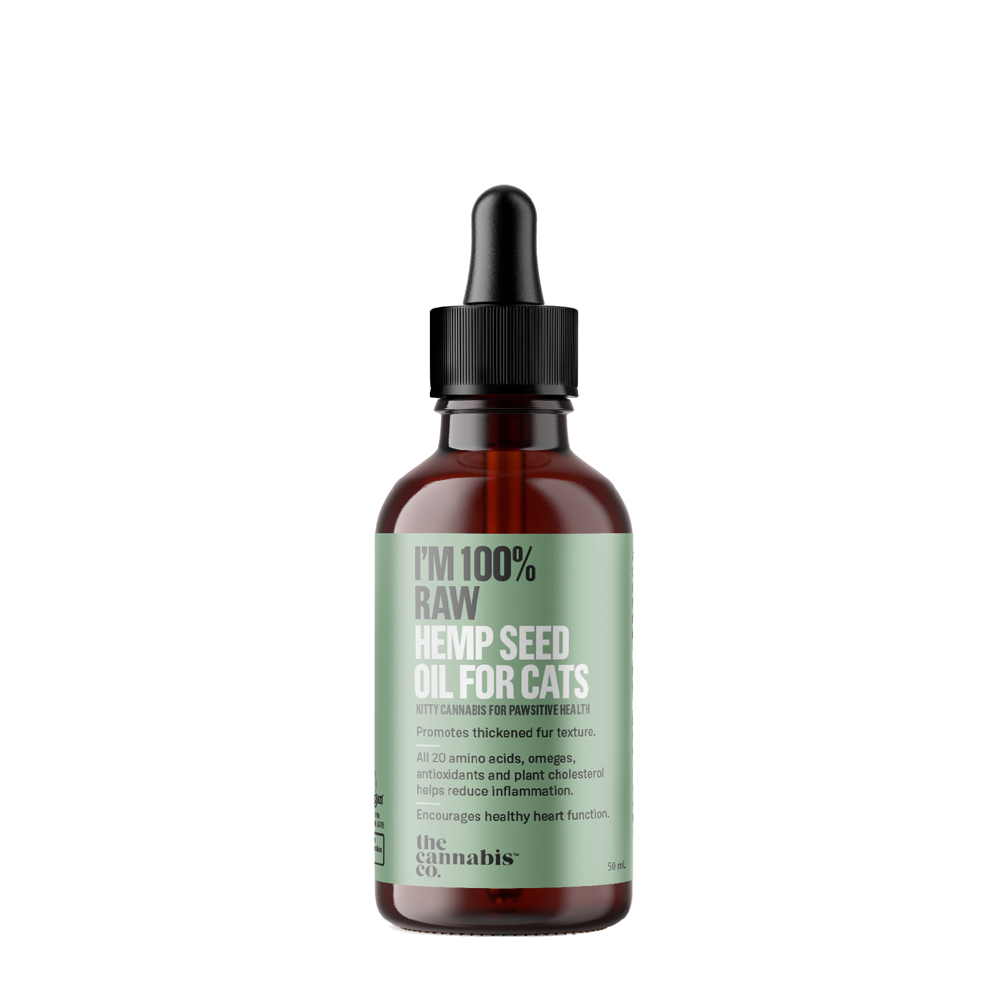 100% Raw Hemp Seed Oil for Cats 50ml