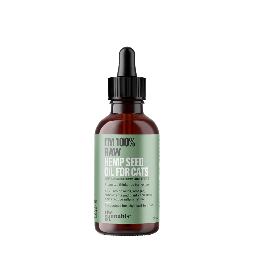 100% Raw Hemp Seed Oil for Cats 50ml