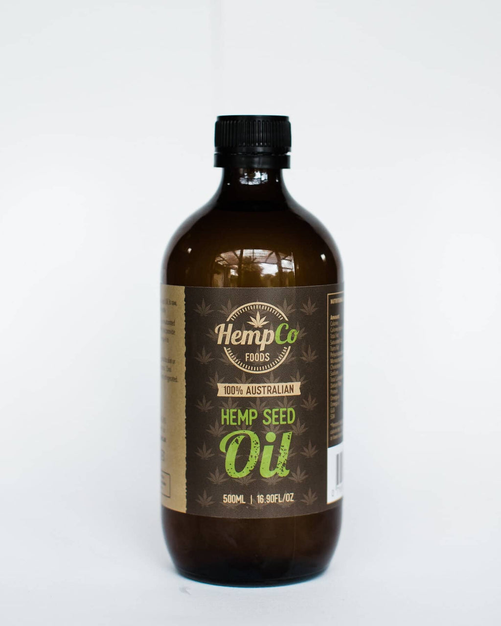 HempCo 100% Raw Hemp Seed Oil - 500ml