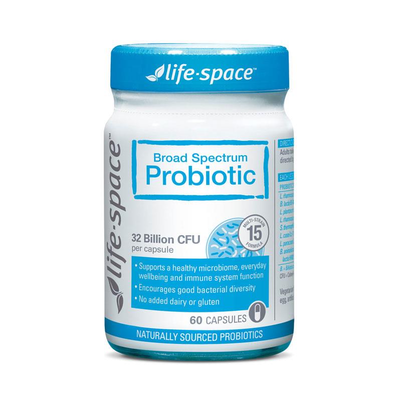 Life Space Adult Broad Spectrum Probiotic 60 Caps